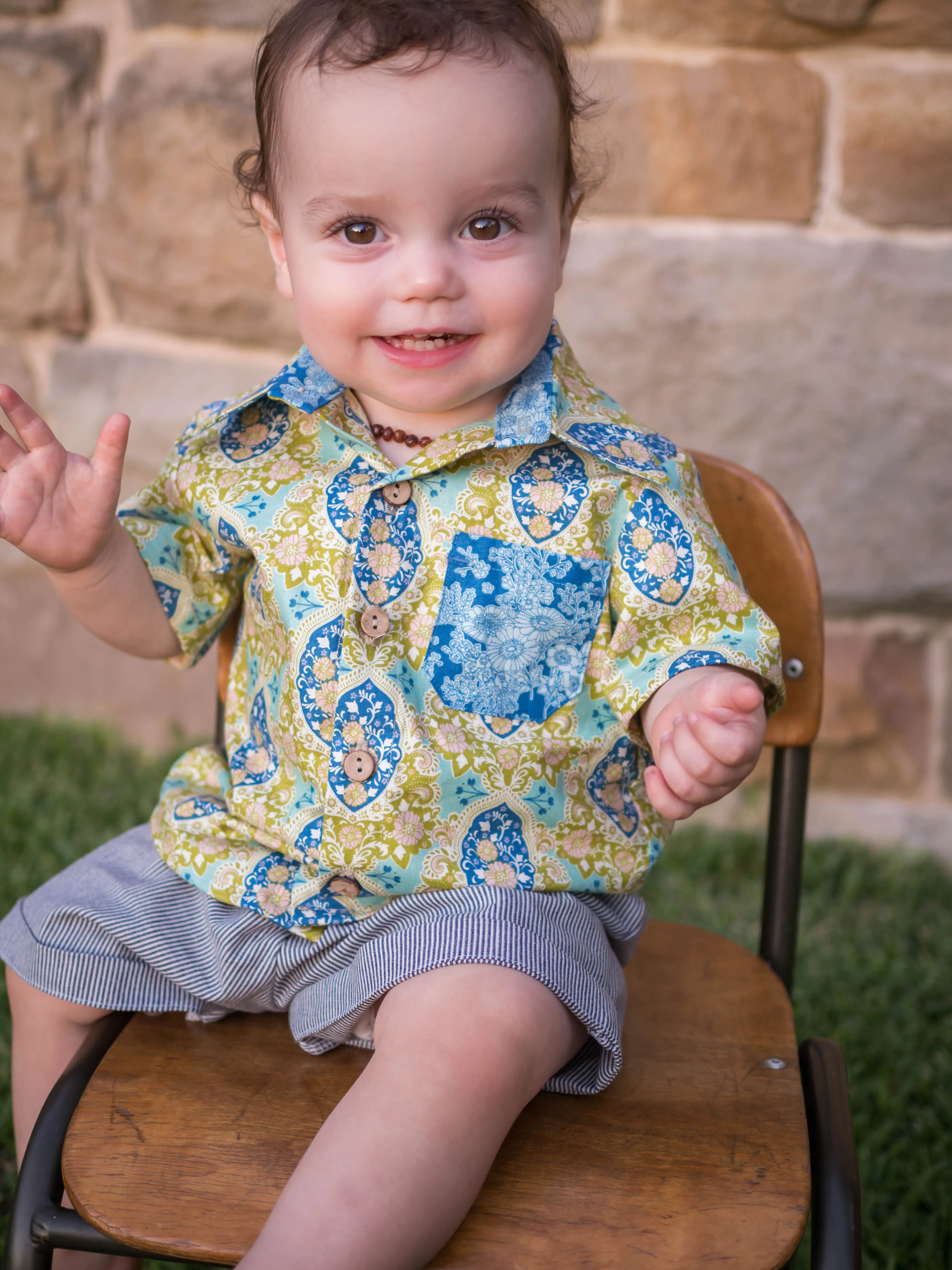 Baby Troop Shirt & Romper Sewing Pattern