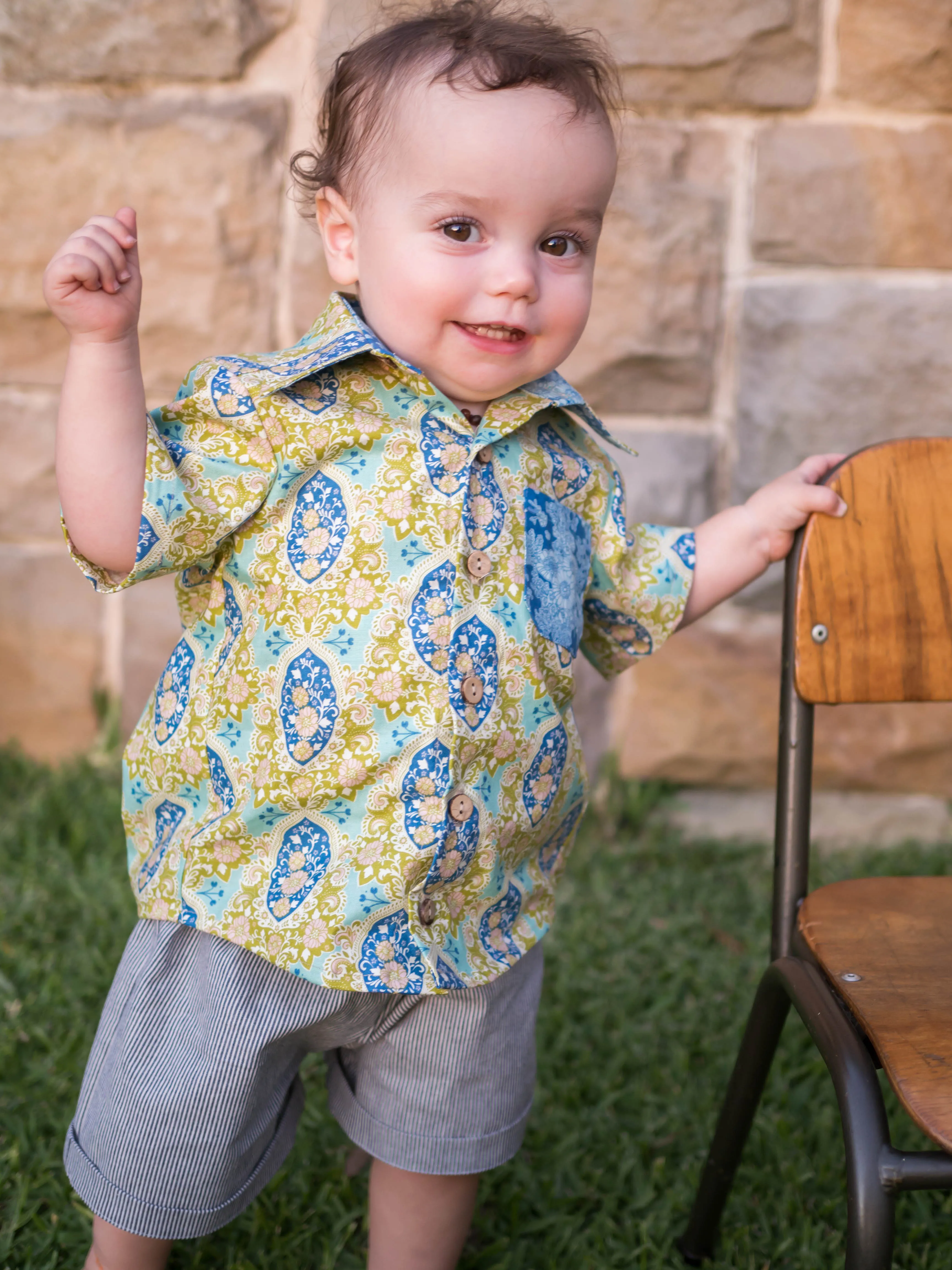 Baby Troop Shirt & Romper Sewing Pattern