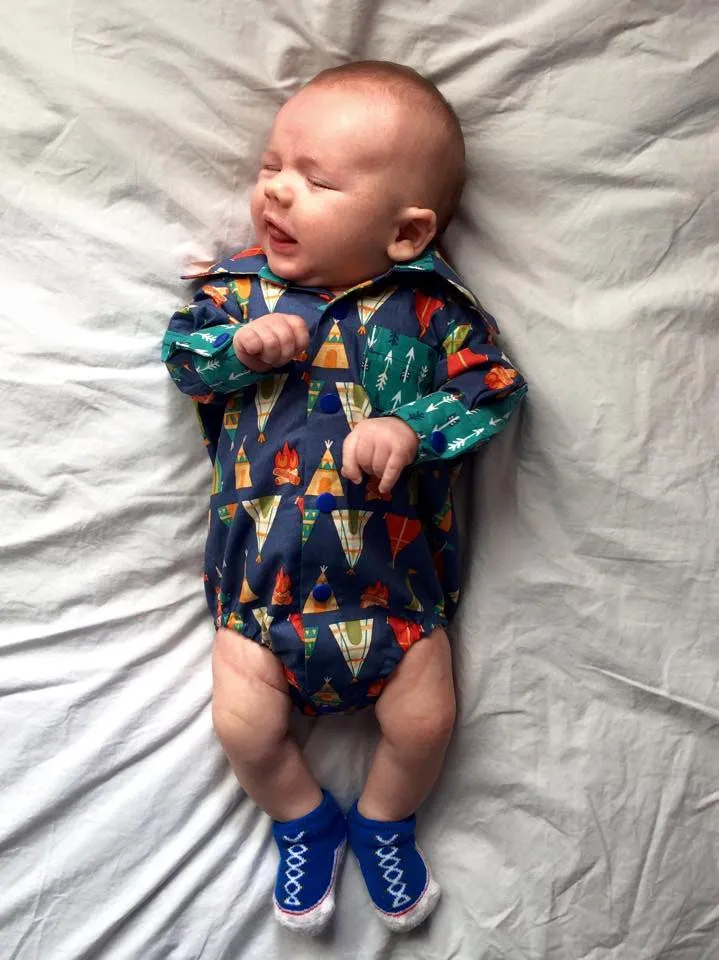 Baby Troop Shirt & Romper Sewing Pattern