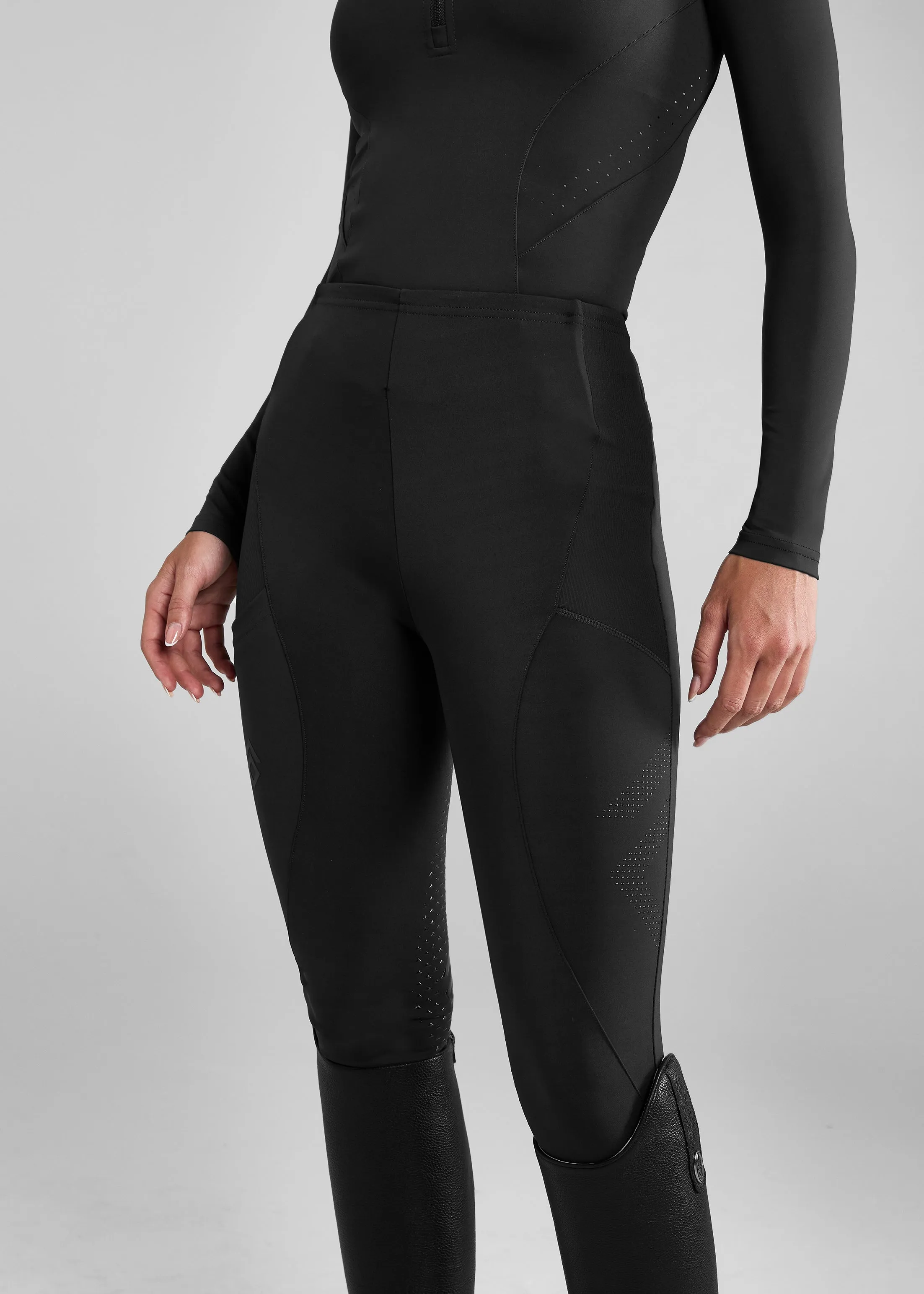 Black Petite Core Full Seat Leggings