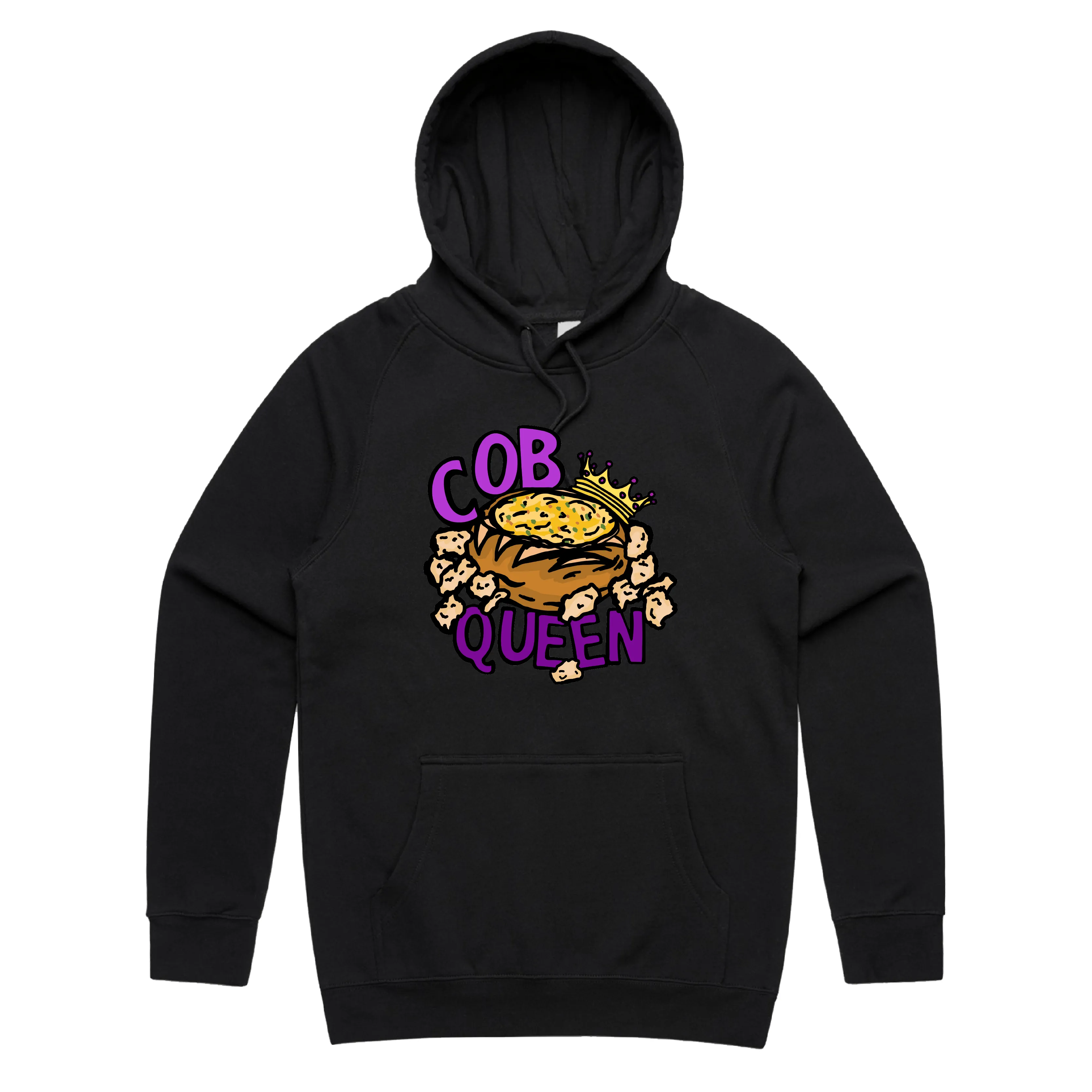 Cob Queen 👑🍞 – Unisex Hoodie