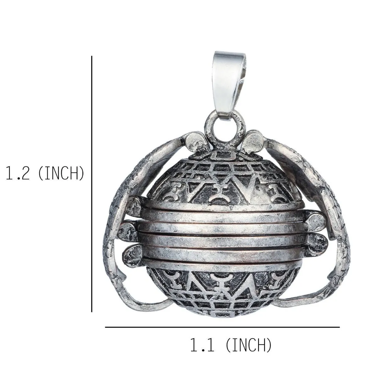 Expanding 4 Photo Locket Necklace