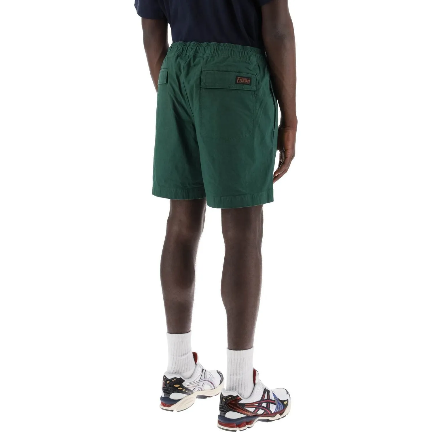 Filson "mountain pull on bermuda granite shorts