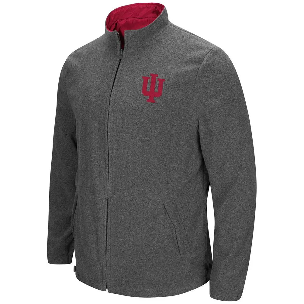 Indiana Hoosiers "Halfback" Reversible Polar Fleece/Rain Jacket