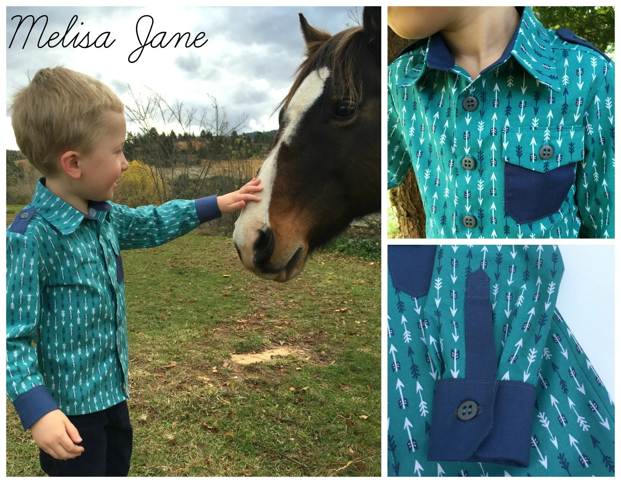 Kids Troop Shirt Sewing Pattern