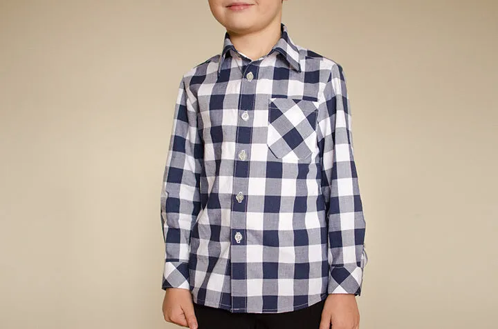 Kids Troop Shirt Sewing Pattern