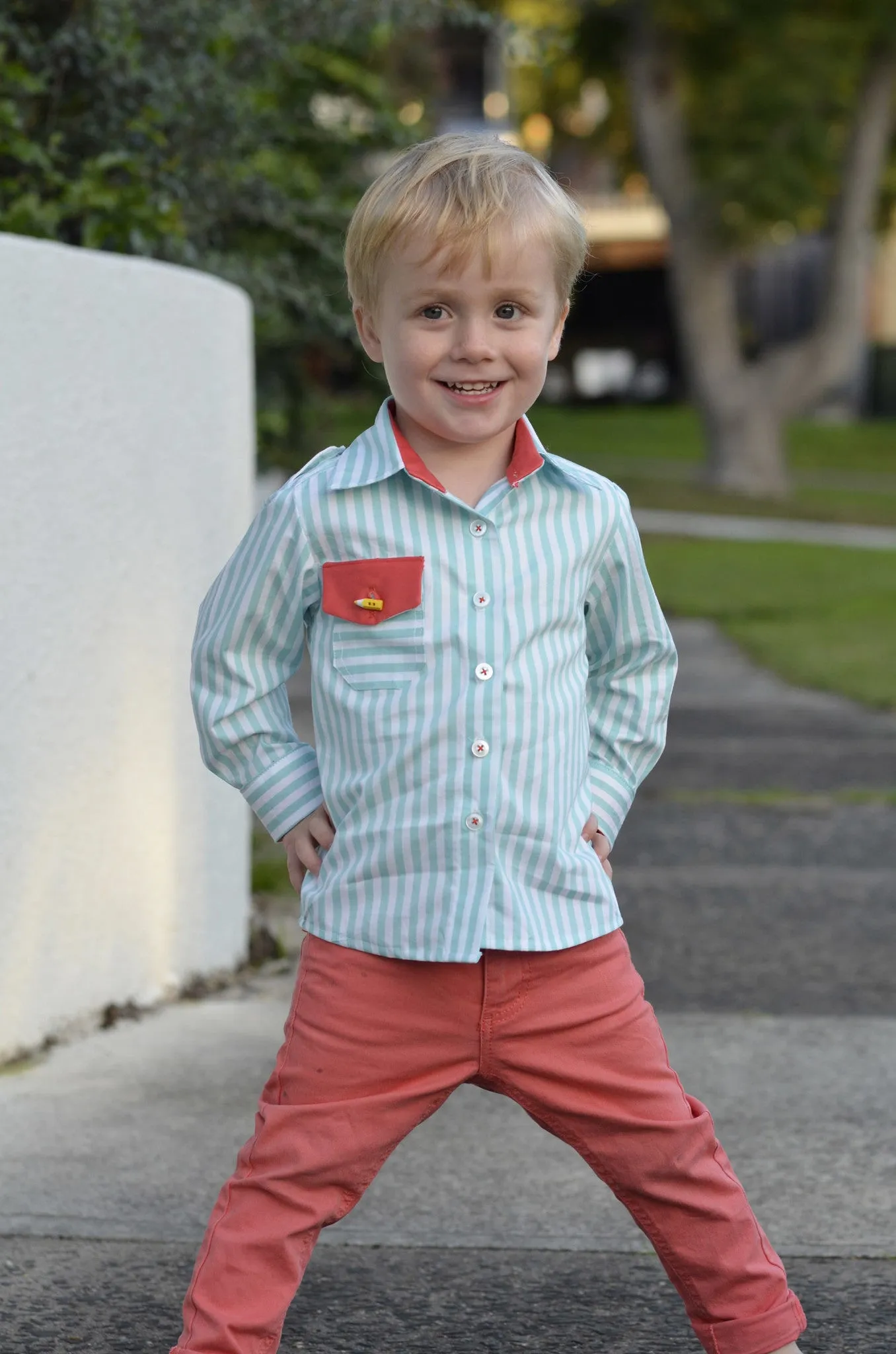 Kids Troop Shirt Sewing Pattern