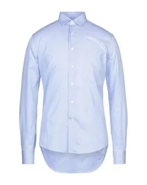 Lanvin Man Shirt Azure 17 inches-neck