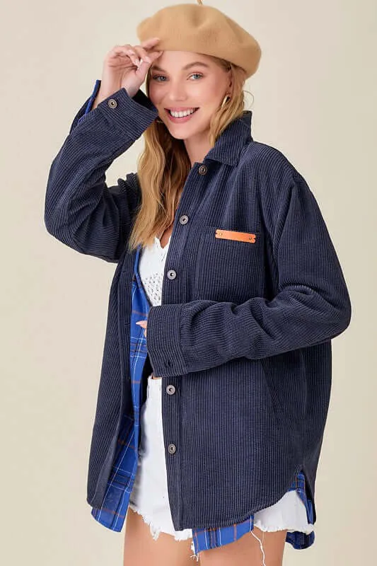 Madera Oversized Shacket Jacket