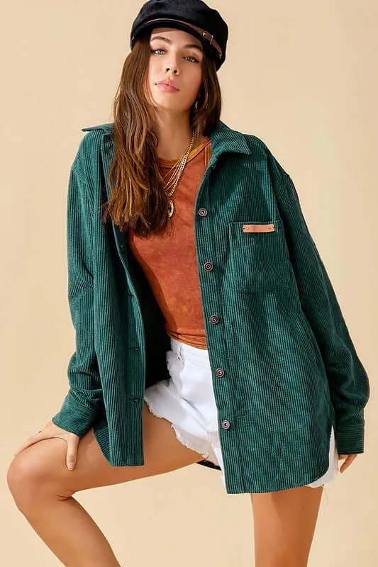 Madera Oversized Shacket Jacket