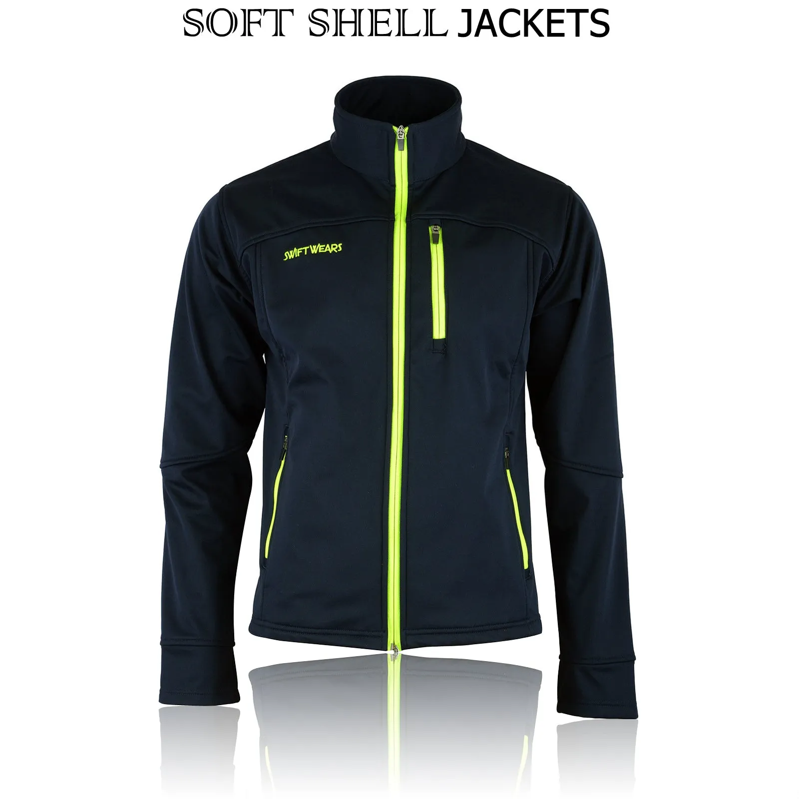 Men's Soft Shell Work Windproof Jacket