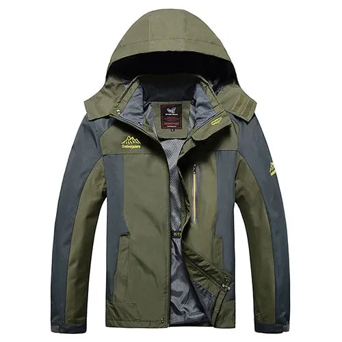 Nsqured "All-Weather Defender" Men's Windproof Hooded Jacket