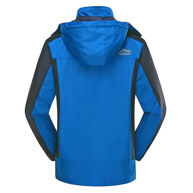 Nsqured "All-Weather Defender" Men's Windproof Hooded Jacket