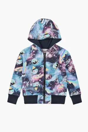 Paper Wings Space Kids Hoodie