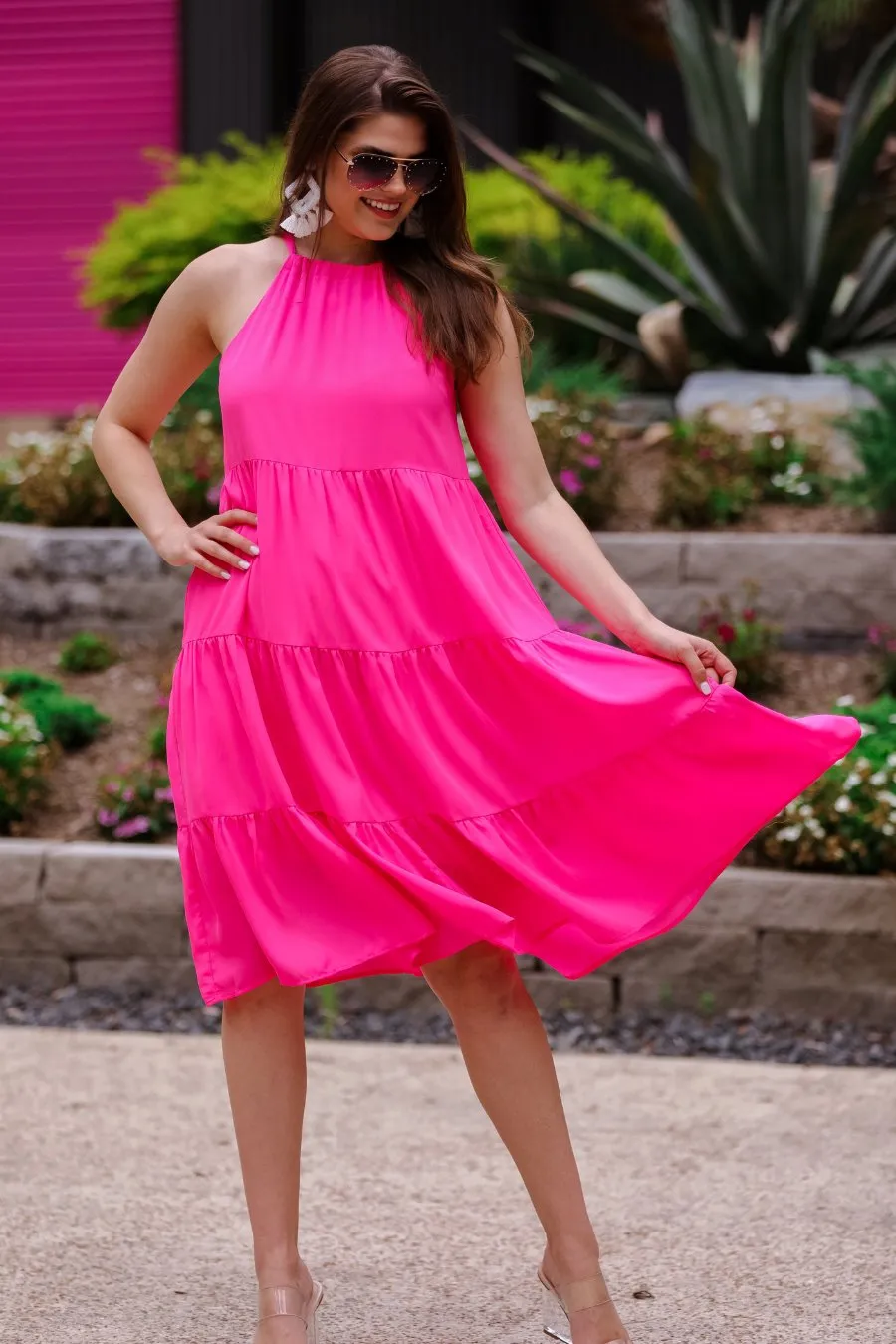 Pretty Little Things Halter Dress (2 colors)