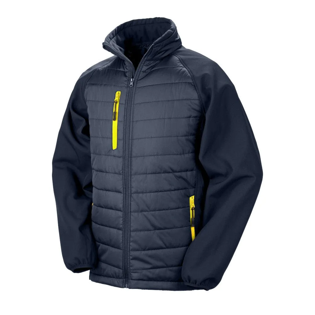 Result Compass Men's Padded Softshell Jacket