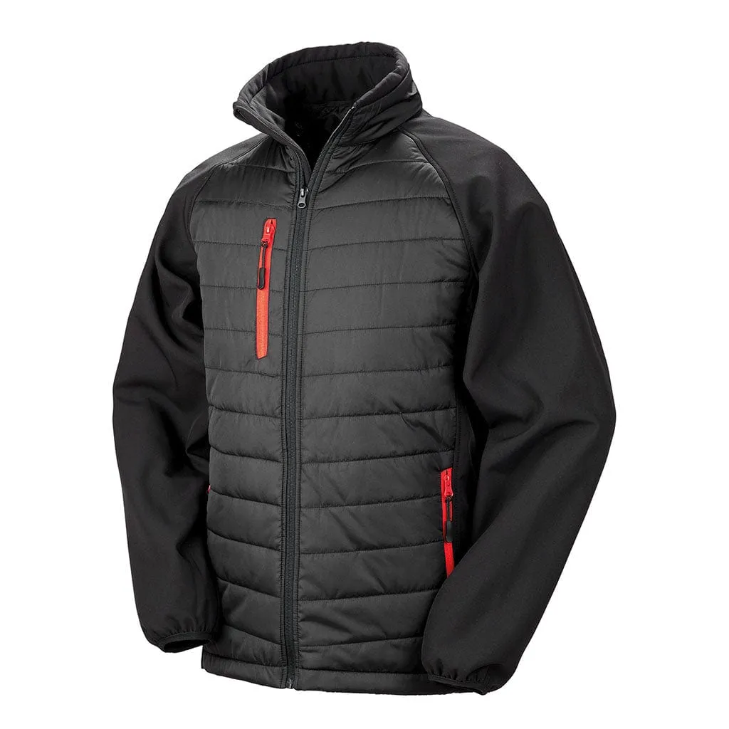 Result Compass Men's Padded Softshell Jacket