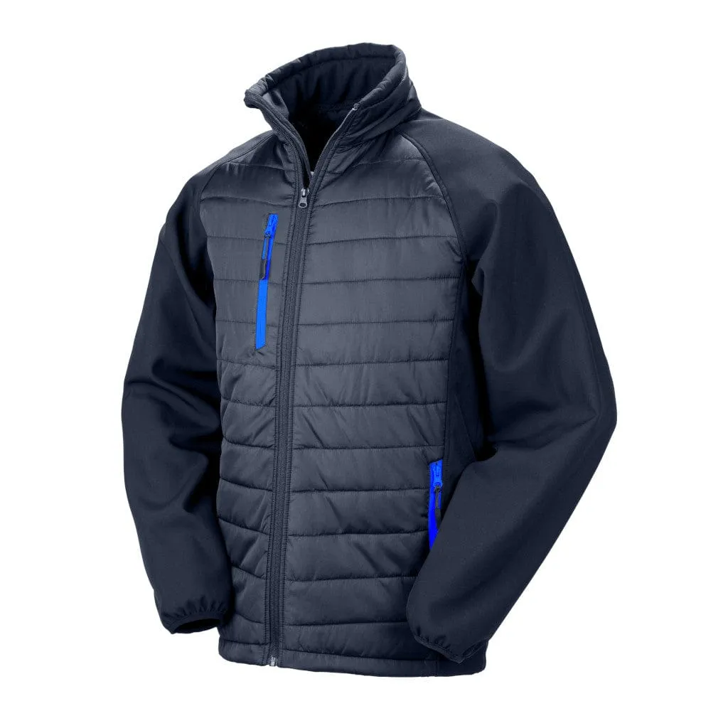 Result Compass Men's Padded Softshell Jacket