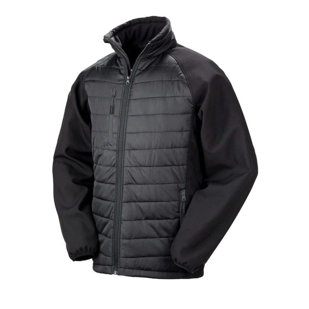 Result Compass Men's Padded Softshell Jacket