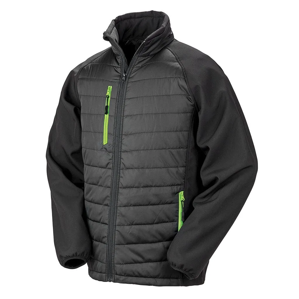 Result Compass Men's Padded Softshell Jacket