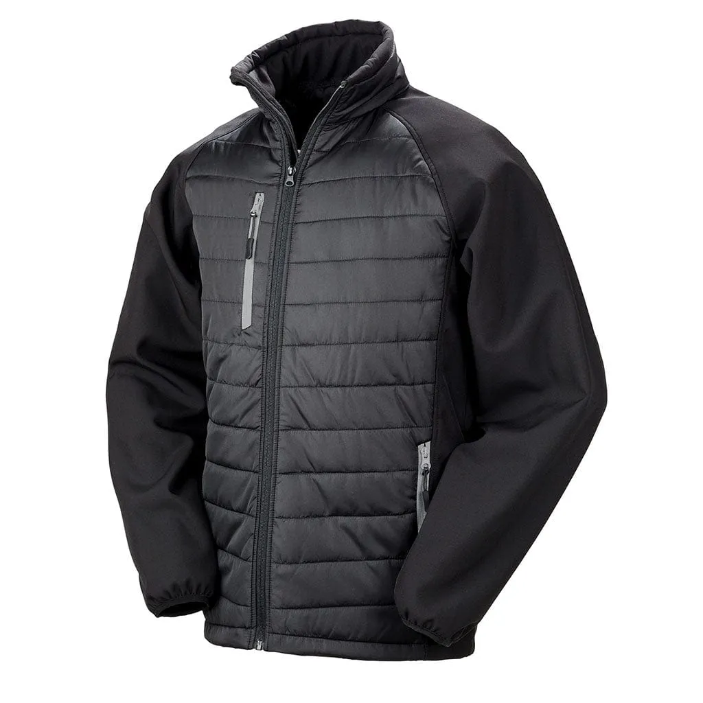 Result Compass Men's Padded Softshell Jacket