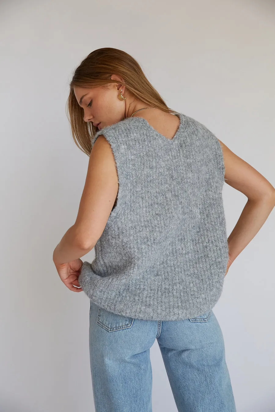 Spencer Wool Sweater Vest