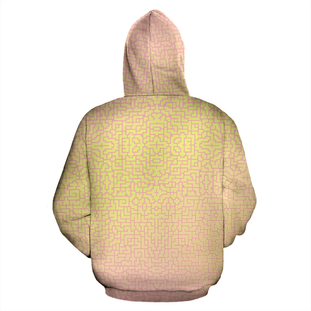 Tropical Vision - Peach | Hoodie | Mandalazed