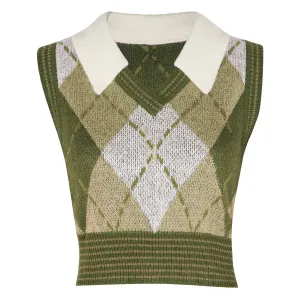 Womens Renee Vest Olive Multi - W24